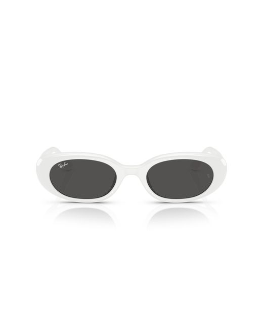 Ray-Ban Black Rb4441d Oval Sunglasses