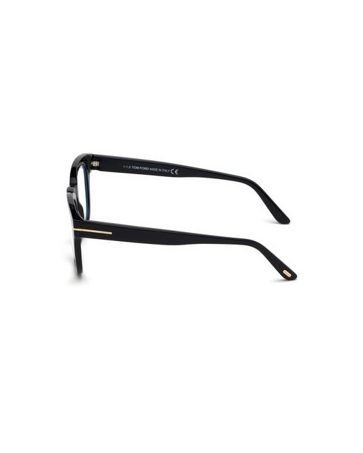 Tom Ford Black Ft5542-B 001 Optical Frames Acetate Geometric Normal for men