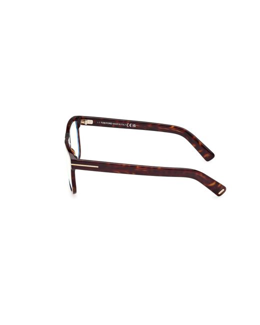 Tom Ford Black Ft5902-B 052 Optical Frames Acetate Squared Normal for men