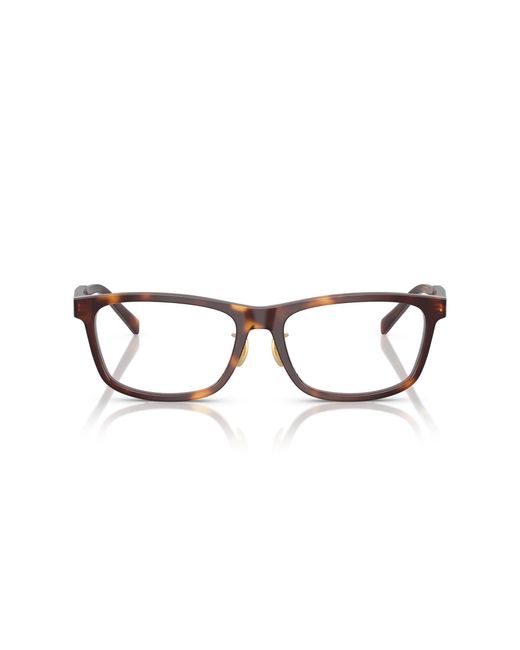 Prada Black Pr B08Vd 15W1O1 Optical Frames Acetate Squared Normal for men