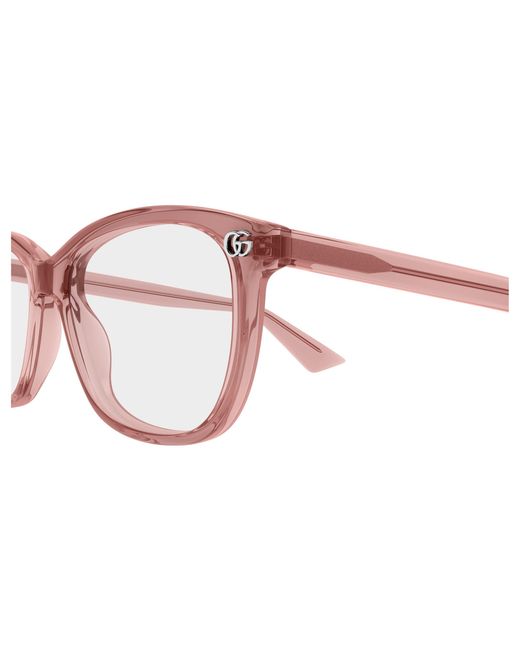Gucci Black Gg2113O 008 Optical Frames Acetate Transparent Squared