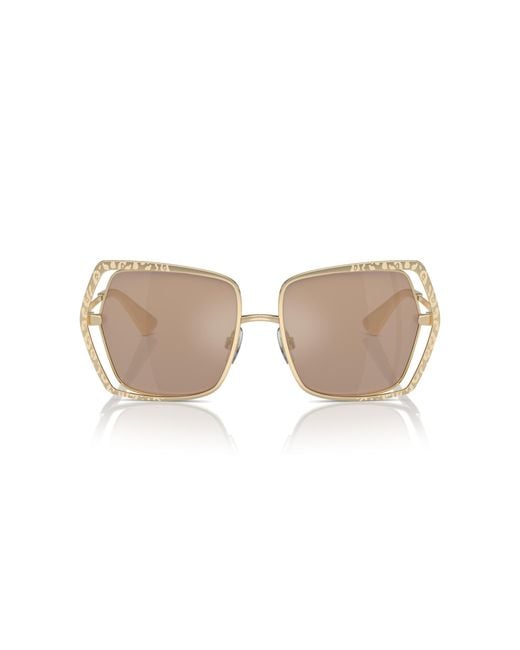 Dolce & Gabbana Black Dg2306 488/5A Sunglasses Metal Butterfly Normal