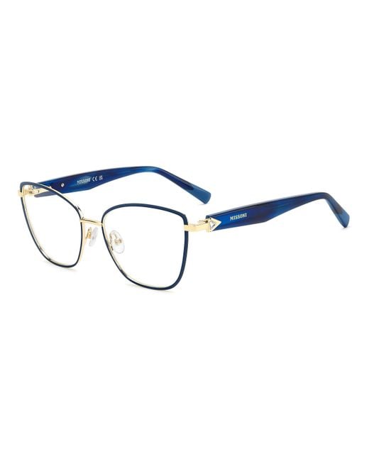 Missoni Black Mis 0304 Lks Optical Frames Metal Squared Normal