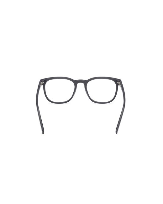 Timberland Black Tb50066 020 Optical Frames Injected Round Normal for men