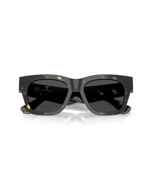 Burberry Black Be4424 410687 Sunglasses Acetate Squared Normal