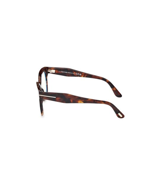 Tom Ford Black Ft5987-B 052 Optical Frames Acetate Butterfly Normal