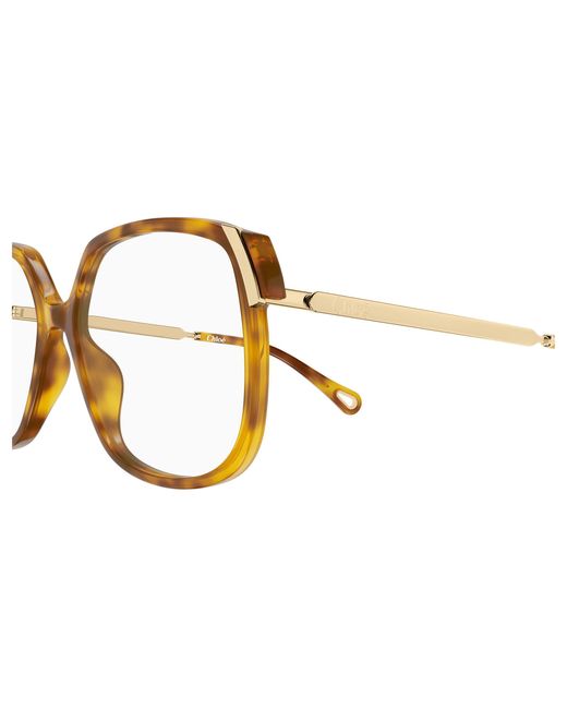 Chloé Black Ch0287O 008 Optical Frames Acetate Transparent Squared