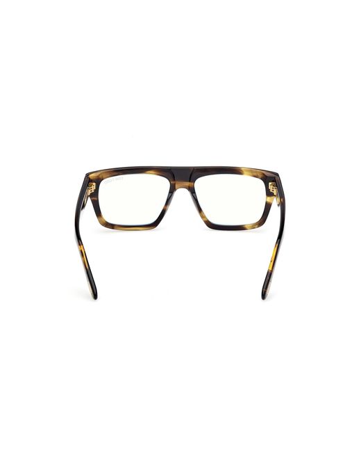 Tom Ford Black Ft6084-B 056 Optical Frames Acetate Squared Normal for men