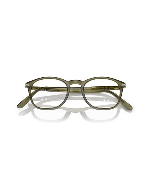 Persol Black Po3007V 1142 Optical Frames Acetate Transparent Squared Normal for men