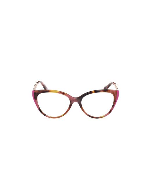 Guess Black Gm50006 083 Optical Frames Acetate Cat Eye Normal