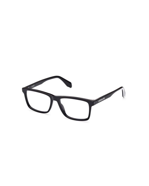 Adidas Black Or5044 001 Optical Frames Acetate Squared Normal for men
