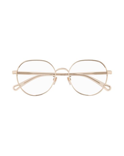 Chloé Black Ch0246Oa 002 Optical Frames Metal Transparent Round
