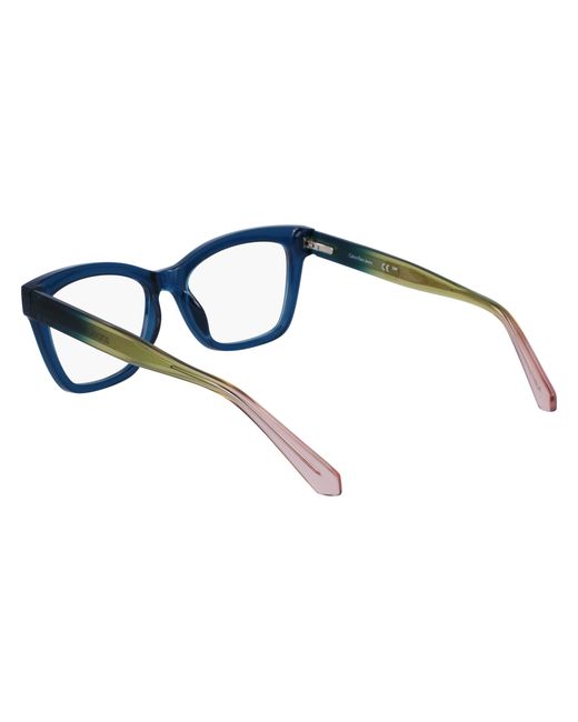 Calvin Klein Black Ckj23650 460 Optical Frames Bio-Inject Squared Normal