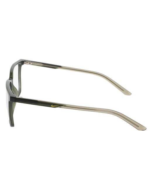 Nike Black 7063 315 Optical Frames Squared Normal for men