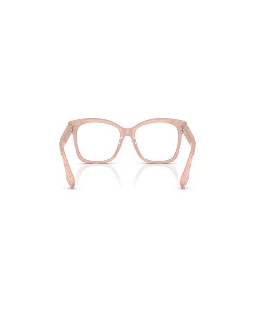 Burberry Black Be2363 Sylvie 3874 Optical Frames Acetate Transparent Squared Normal