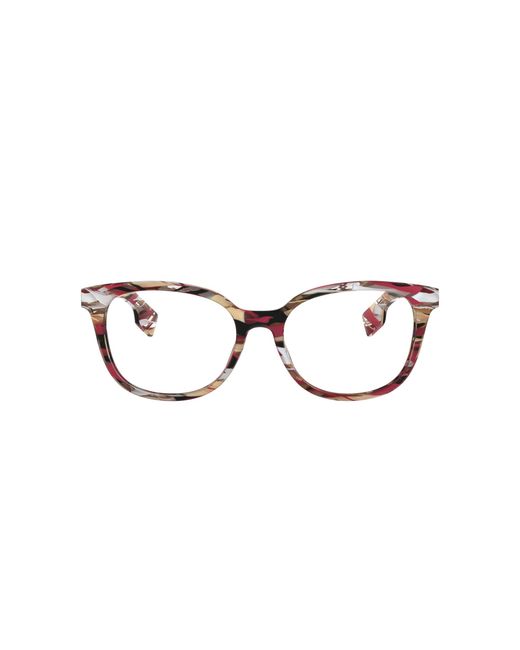 Burberry Black Be2291 3792 Optical Frames Acetate Squared Normal