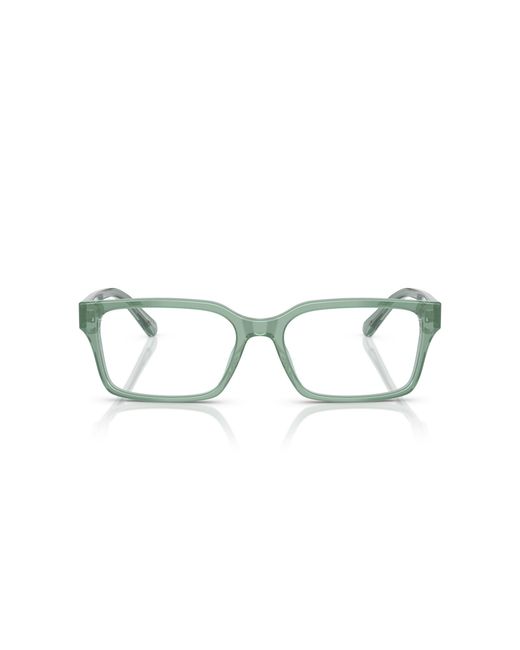 Emporio Armani Black Ea3244 6176 Optical Frames Acetate Squared Normal for men