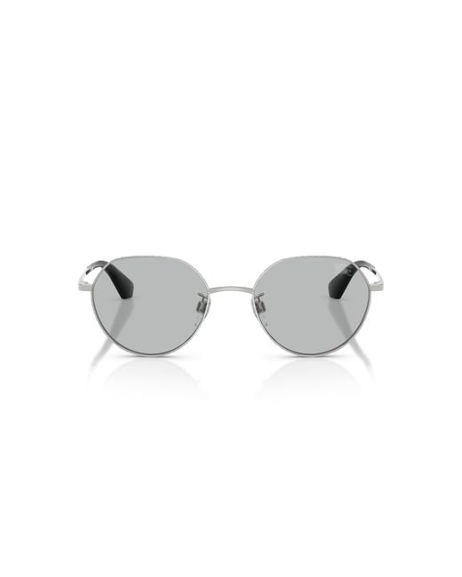 Burberry Black Be3173D 100587 Sunglasses Metal Round Normal