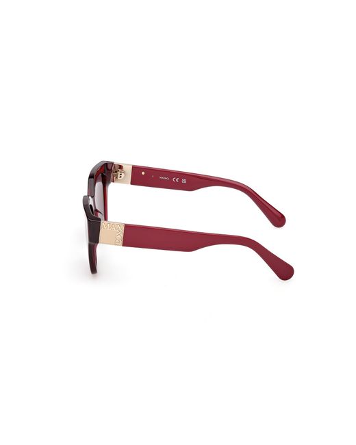 MAX&Co. Black Mo0138 69E Sunglasses Acetate Squared Normal