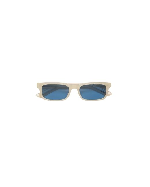 Retrosuperfuture Black Swv Gesto Cremoso Sunglasses Acetate Light Squared Normal
