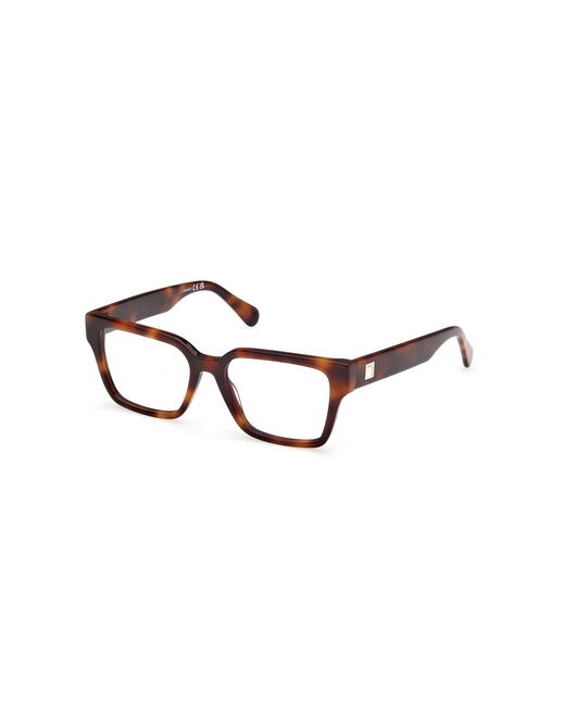 MAX&Co. Black Mo5179 052 Optical Frames Acetate Squared Normal