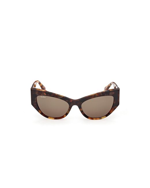 Max Mara Black Mm0192 56J Sunglasses Acetate Cat Eye Normal