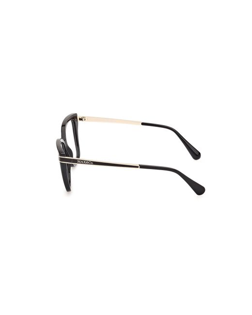 MAX&Co. Black Mo5146 001 Optical Frames Injected Squared Normal