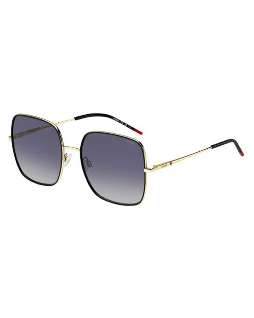Boss Black Hg 1293/S Rhl/9O Sunglasses Metal Squared Shaded