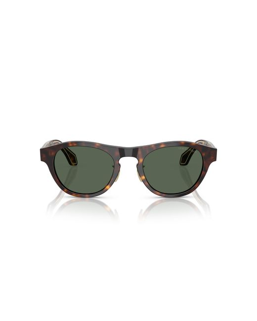 Giorgio Armani Black Ar8225 502671 Sunglasses Acetate Round Normal for men