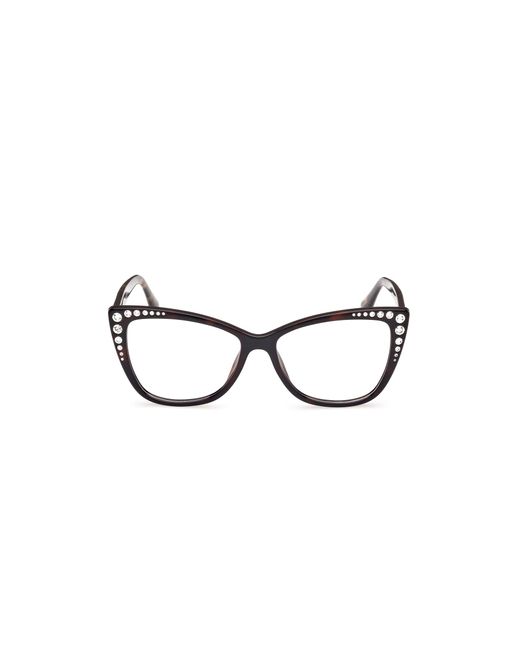 Guess Black Gm50000 052 Optical Frames Injected Butterfly Normal