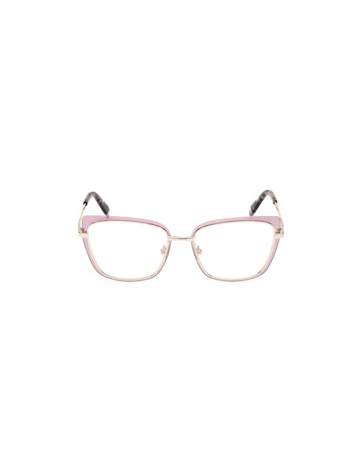 Emilio Pucci Black Ep5219 074 Optical Frames Metal Squared Normal