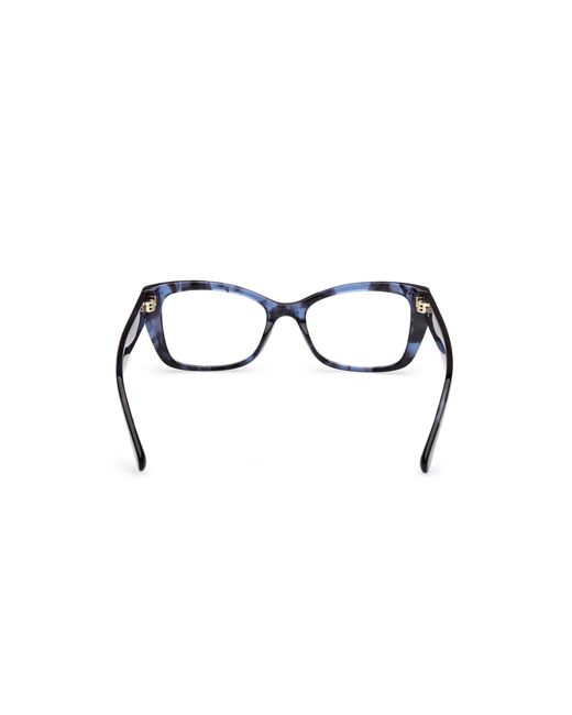 MAX&Co. Black Mo5181 055 Optical Frames Acetate Squared Normal