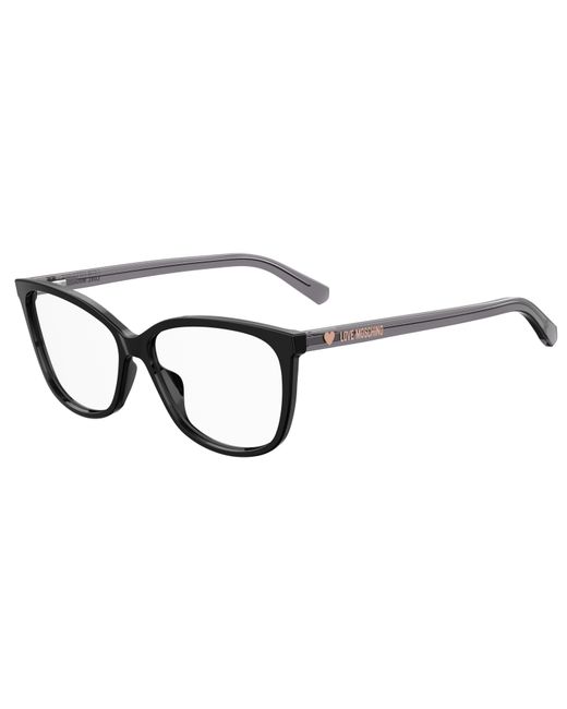 Moschino Black Mol546/Tn 807 Optical Frames Acetate Squared