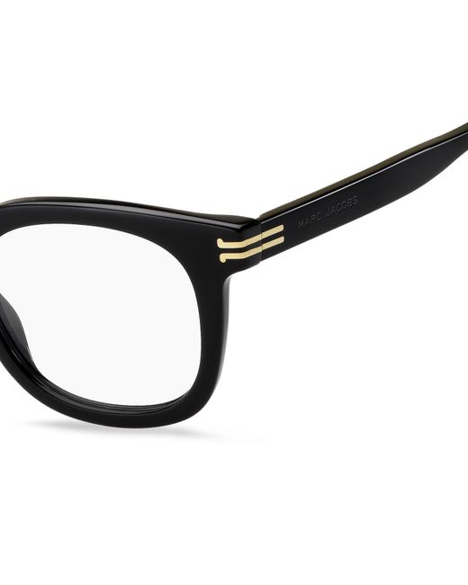 Marc Jacobs Black Mj 1025 807 Optical Frames Acetate Squared