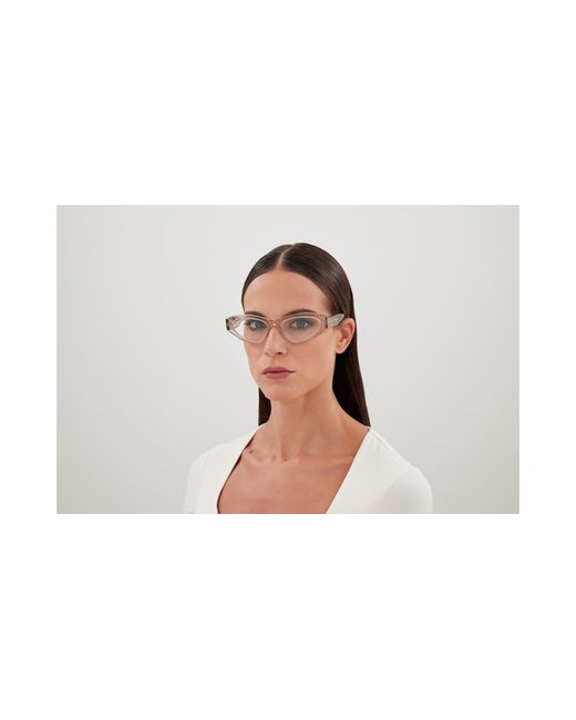 Balenciaga Black Bb0391O 003 Optical Frames Acetate Transparent Cat Eye