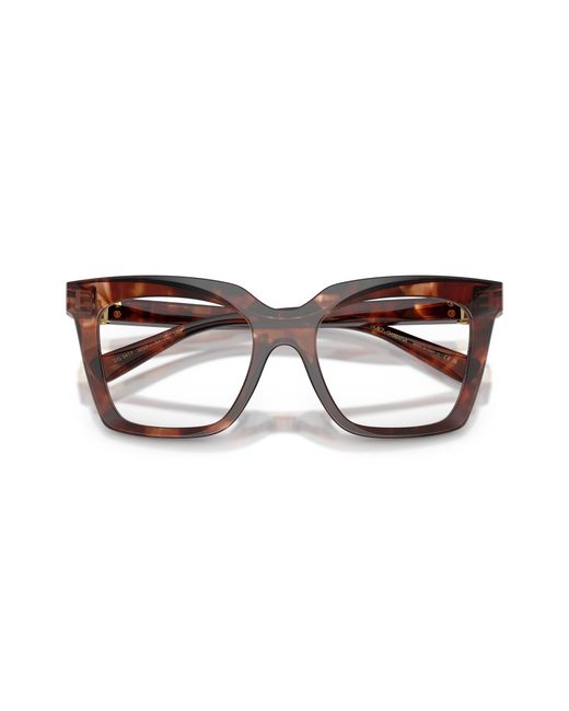Dolce & Gabbana Black Dg3417 3222 Optical Frames Acetate Squared Normal