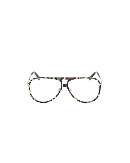 Emilio Pucci Black Ep5267 020 Optical Frames Metal Pilot Normal