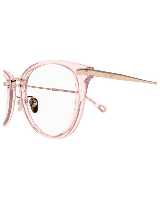 Chloé Black Ch0248Oa 002 Optical Frames Acetate Transparent Cat Eye