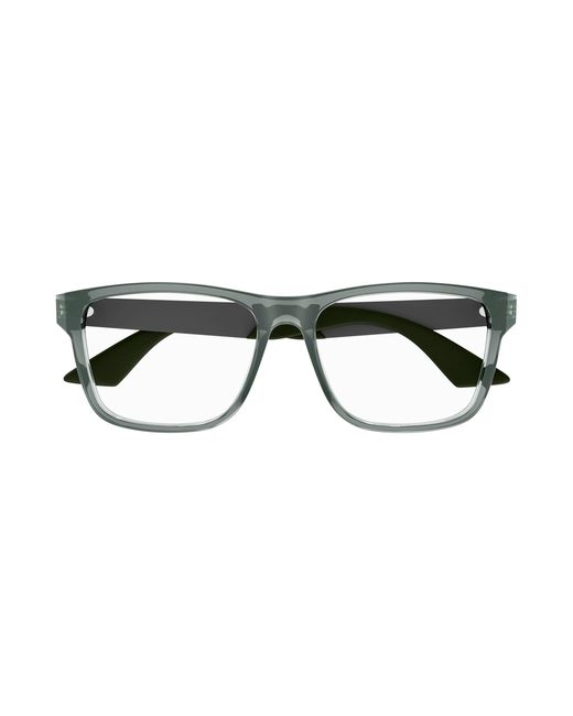 Montblanc Black Mb0300O 003 Optical Frames Acetate Squared for men