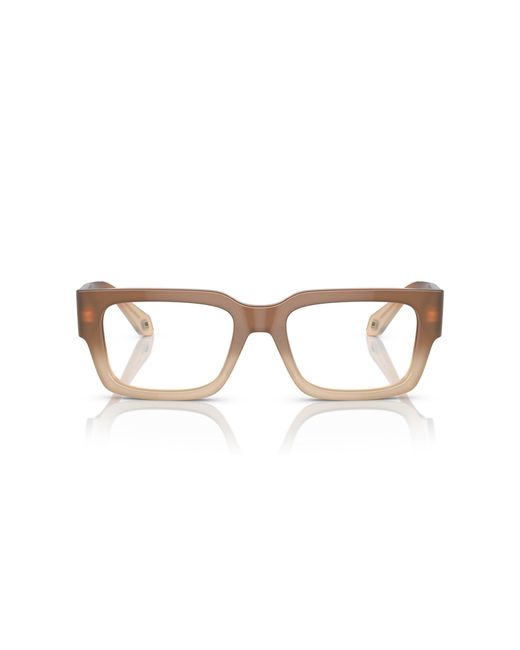 Giorgio Armani Black Ar7243U 5981 Optical Frames Acetate Transparent Squared Normal for men