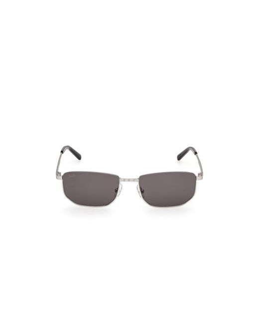 Gcds Black Gd0079 16A Sunglasses Metal Smoke Squared Normal