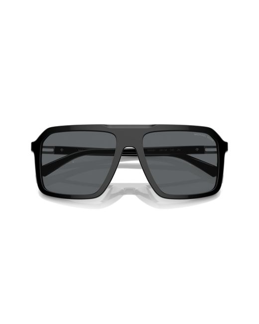 Michael Kors Black Mk2218U Murren 300587 Sunglasses Acetate Squared Normal for men