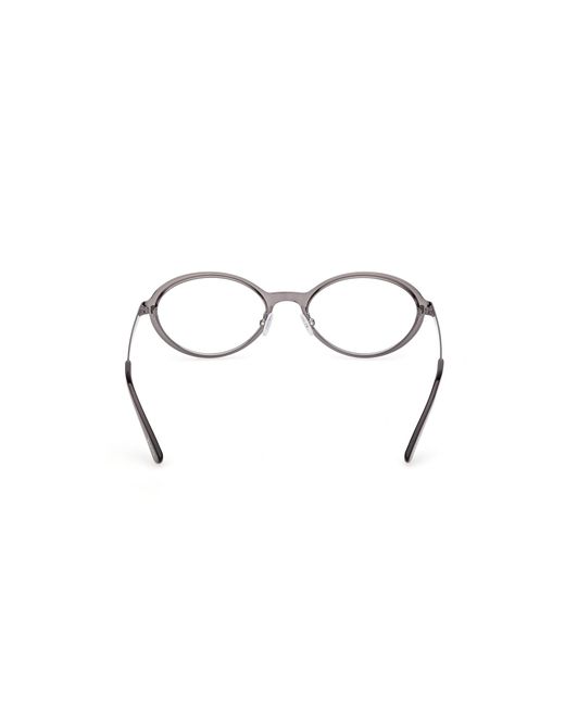 Emilio Pucci Black Ep5277 005 Optical Frames Metal Round Normal