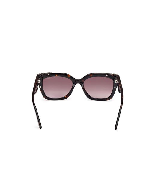 Guess Black Gm00027 52F Sunglasses Acetate Squared Normal