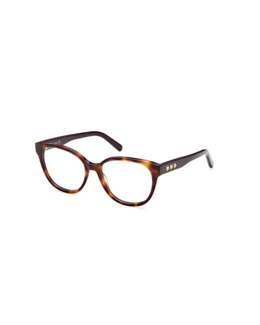 Swarovski Black Sk5431 052 Optical Frames Outlet Acetate Round Normal
