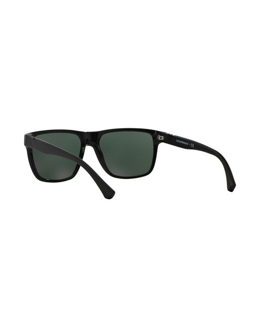 Emporio Armani Black Ea4035 501771 Sunglasses Acetate Squared Normal for men
