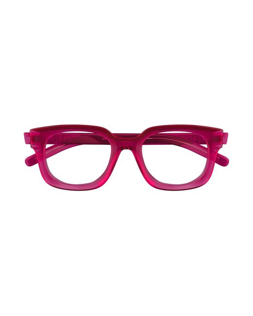 Gucci Black Gg1721O 004 Optical Frames Injected Transparent Squared