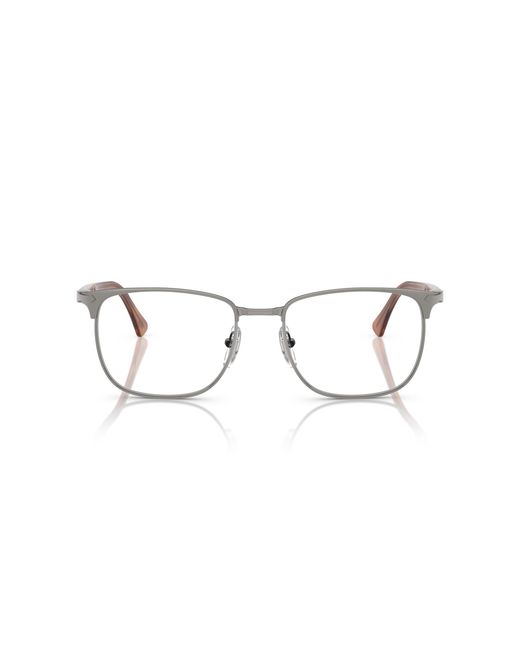 Persol Black Po1021V 1131 Optical Frames Metal Transparent Squared Normal