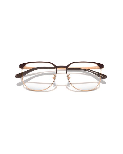 Emporio Armani Black Ea1158D 3201 Optical Frames Metal Transparent Pantos Normal for men