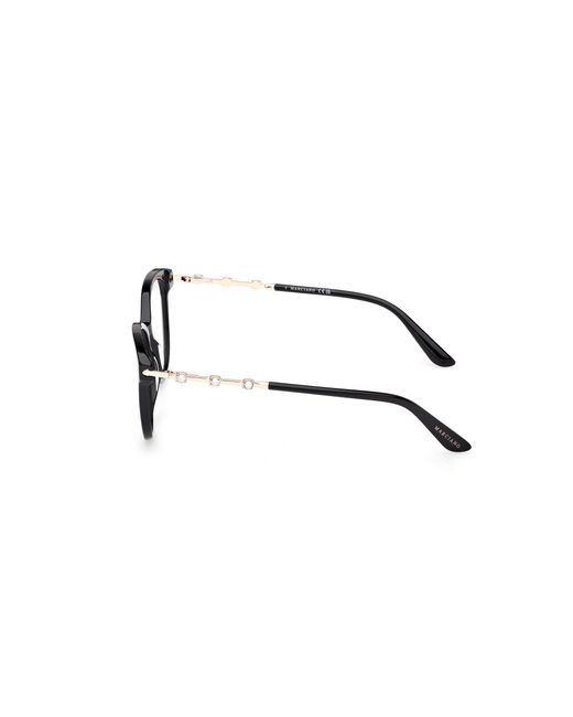 Guess Black Gm50046 001 Optical Frames Acetate Round Normal